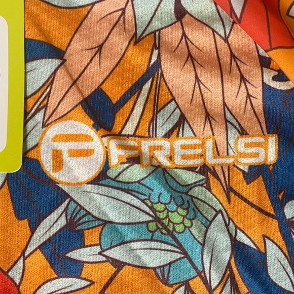 FRELSI TROPICAL FUSION WOMEN’S LONG SLEEVE CYCLING JERSEY SIZE MEDIUM - Picture 8 of 11